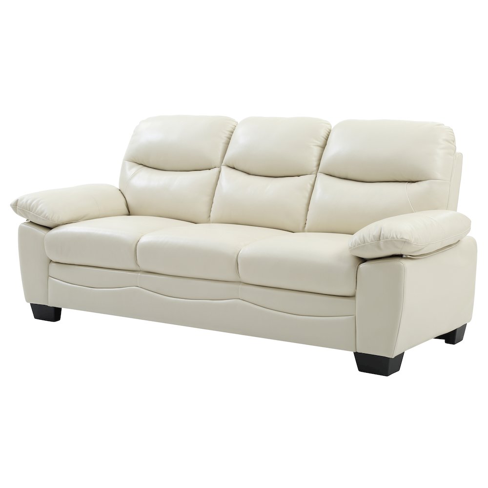 Glory Furniture Marta Sofa in Pearl Color. Picture 1