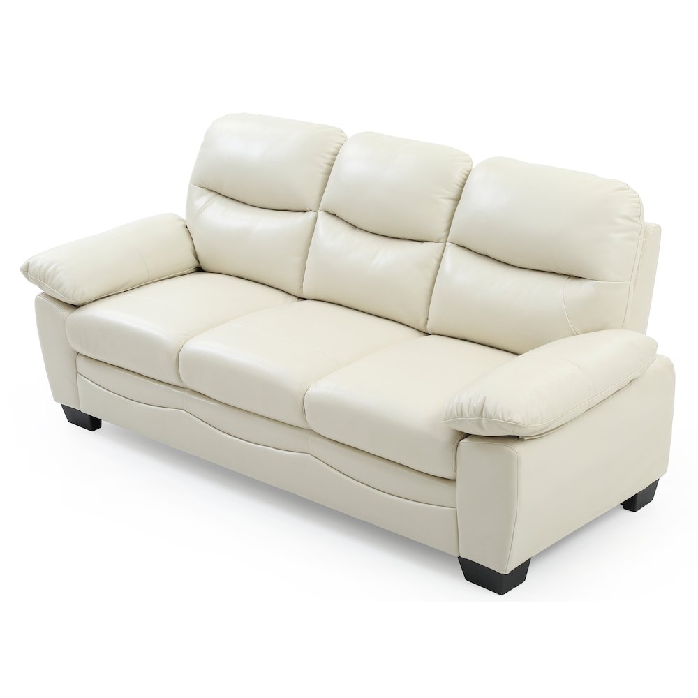 Glory Furniture Marta Sofa in Pearl Color. Picture 3