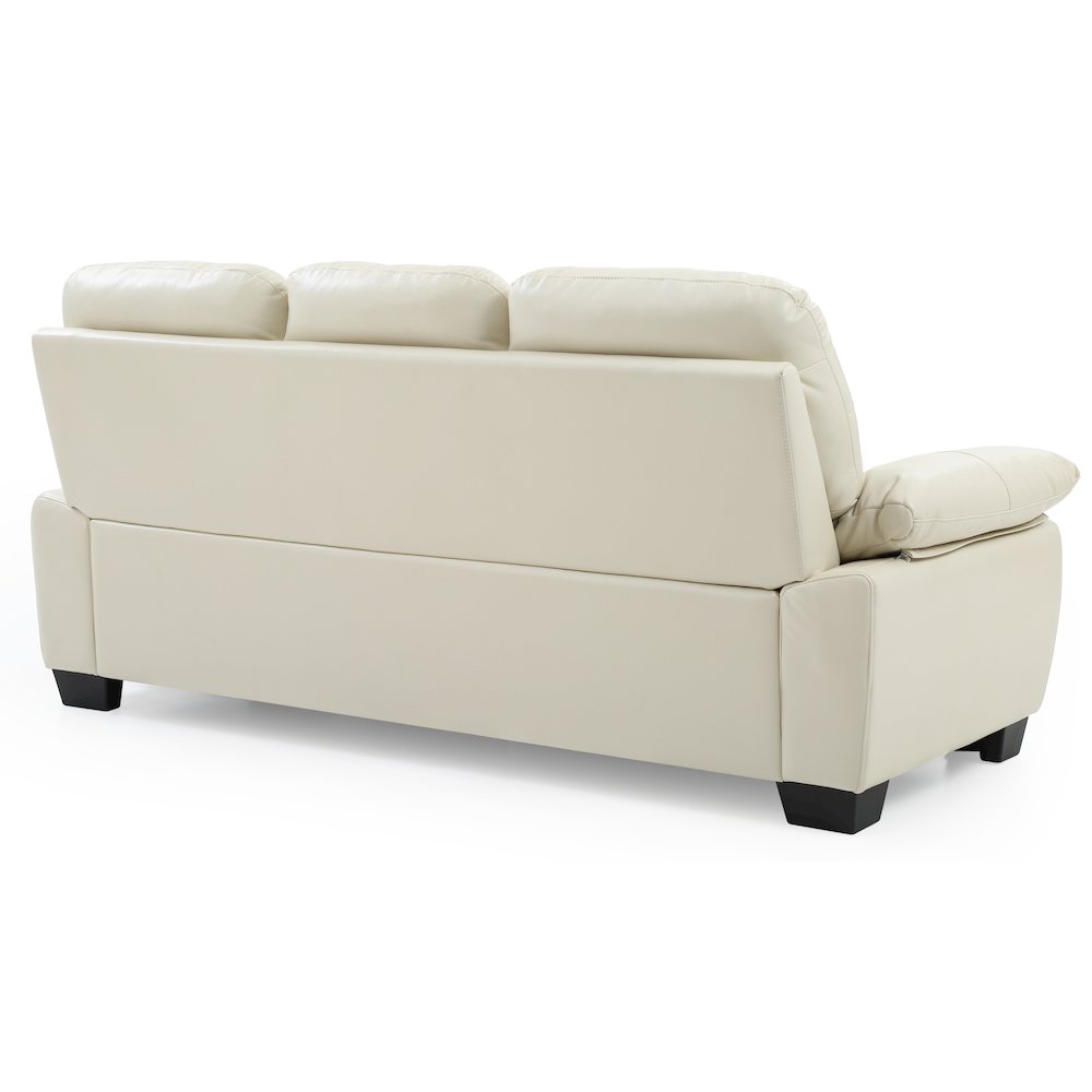 Glory Furniture Marta Sofa in Pearl Color. Picture 4