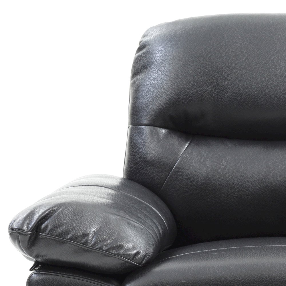 Glory Furniture Marta Loveseat in Black Color. Picture 4