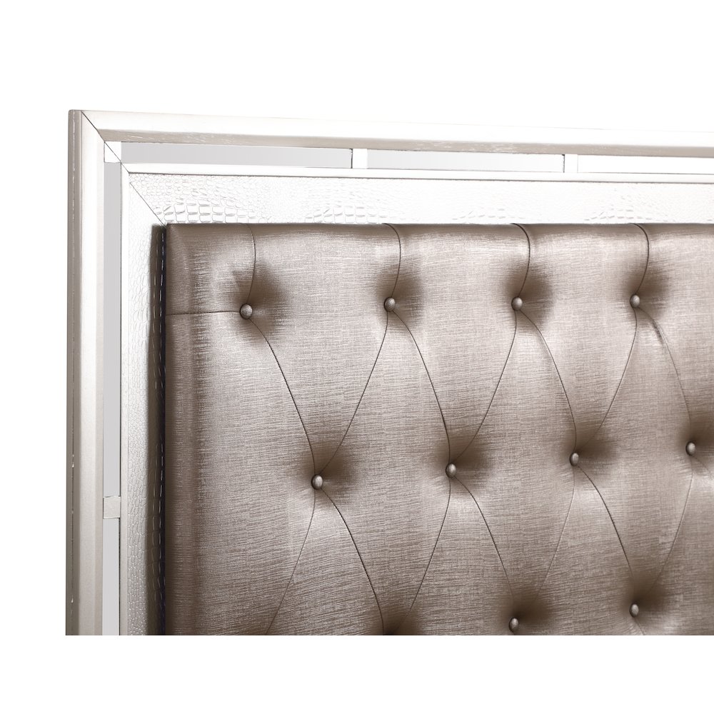 Glory Furniture Alana King Bed in Champagne Color. Picture 4