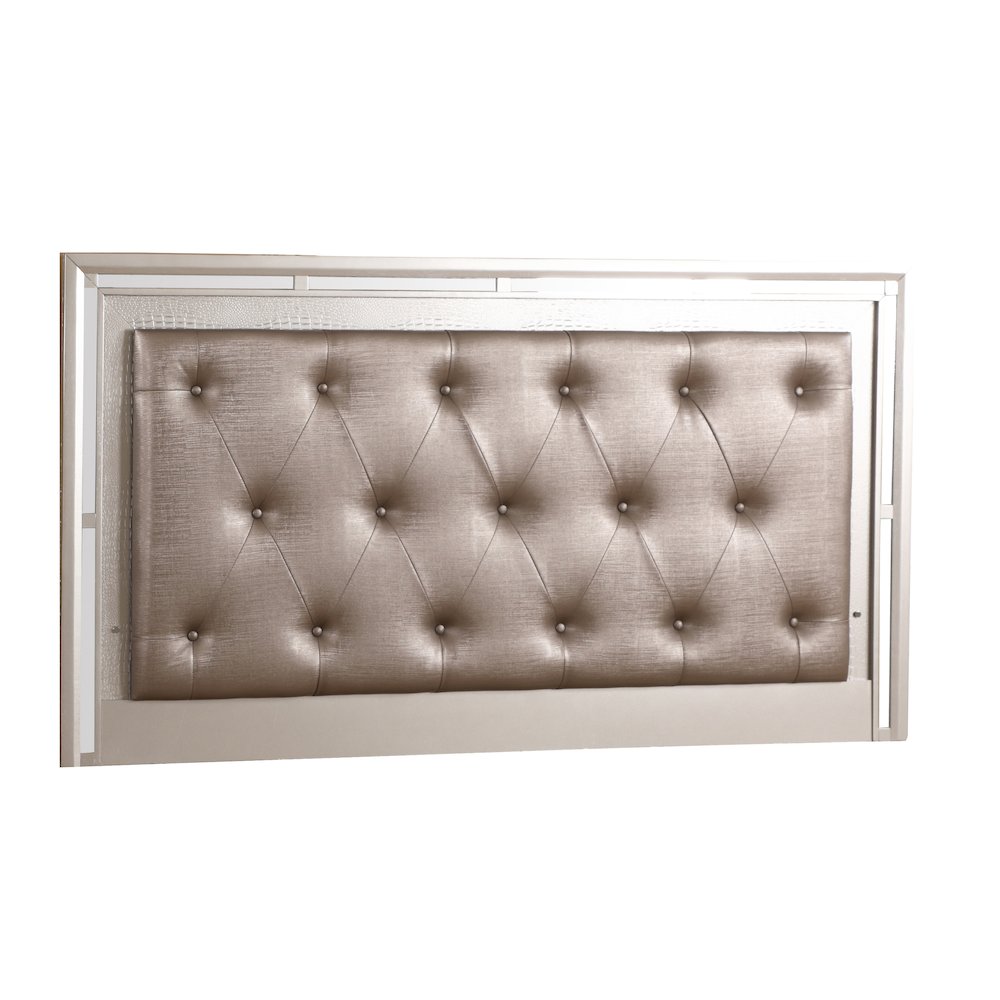 Glory Furniture Alana King Bed in Champagne Color. Picture 5