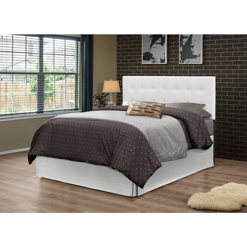 Glory Furniture Super Nova King Headboard in White Color. Picture 5