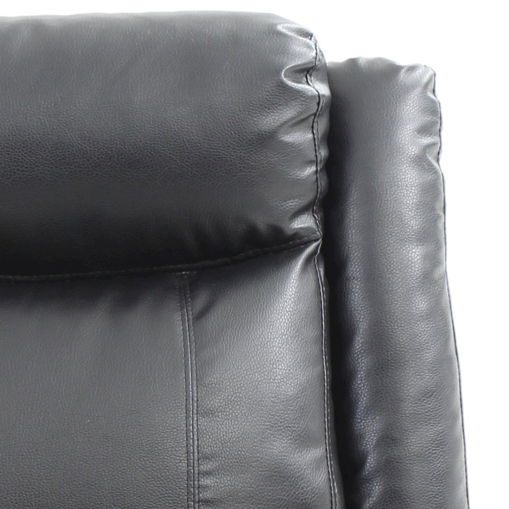 Glory Furniture Ward Reclining Loveseat in Black Color. Picture 6