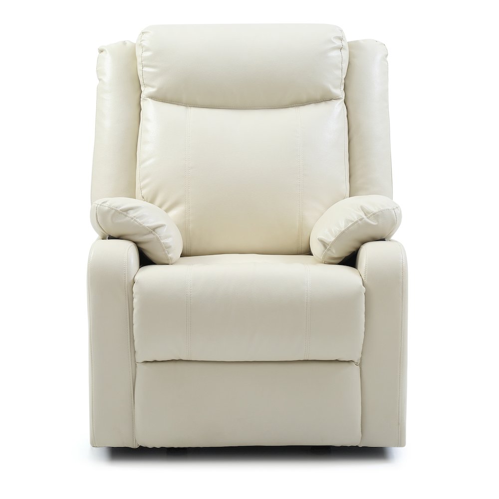 Glory Furniture Ward Rocker Recliner in Pearl Color. Picture 2