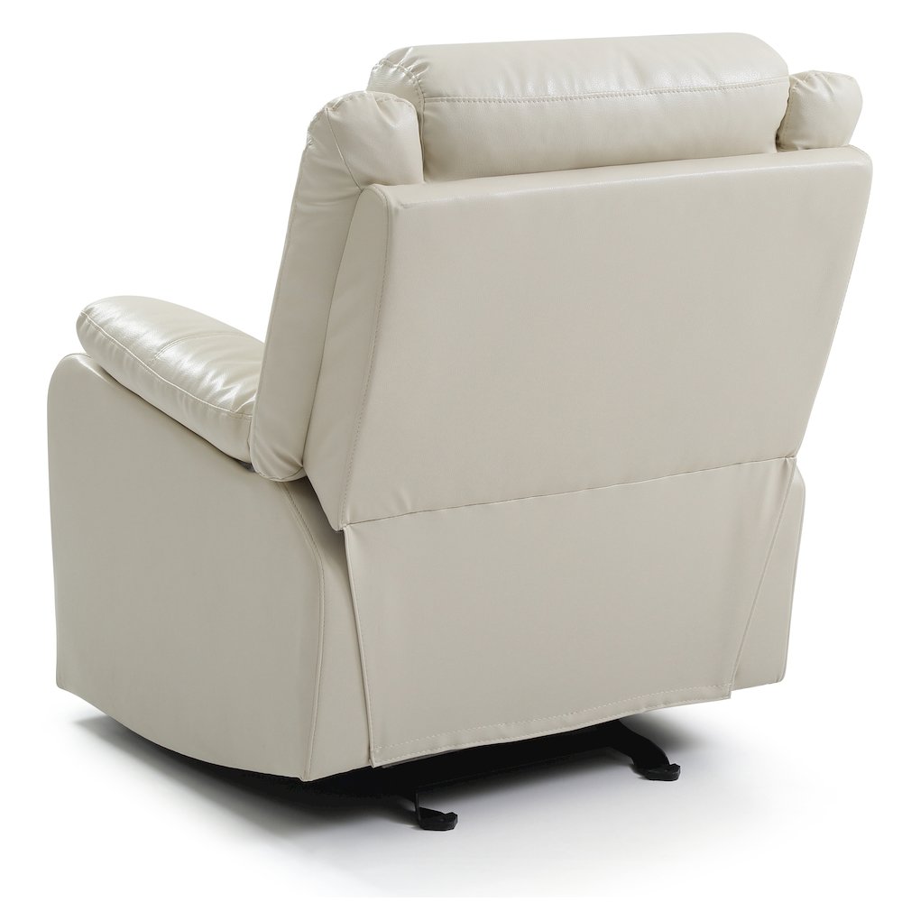 Glory Furniture Ward Rocker Recliner in Pearl Color. Picture 5