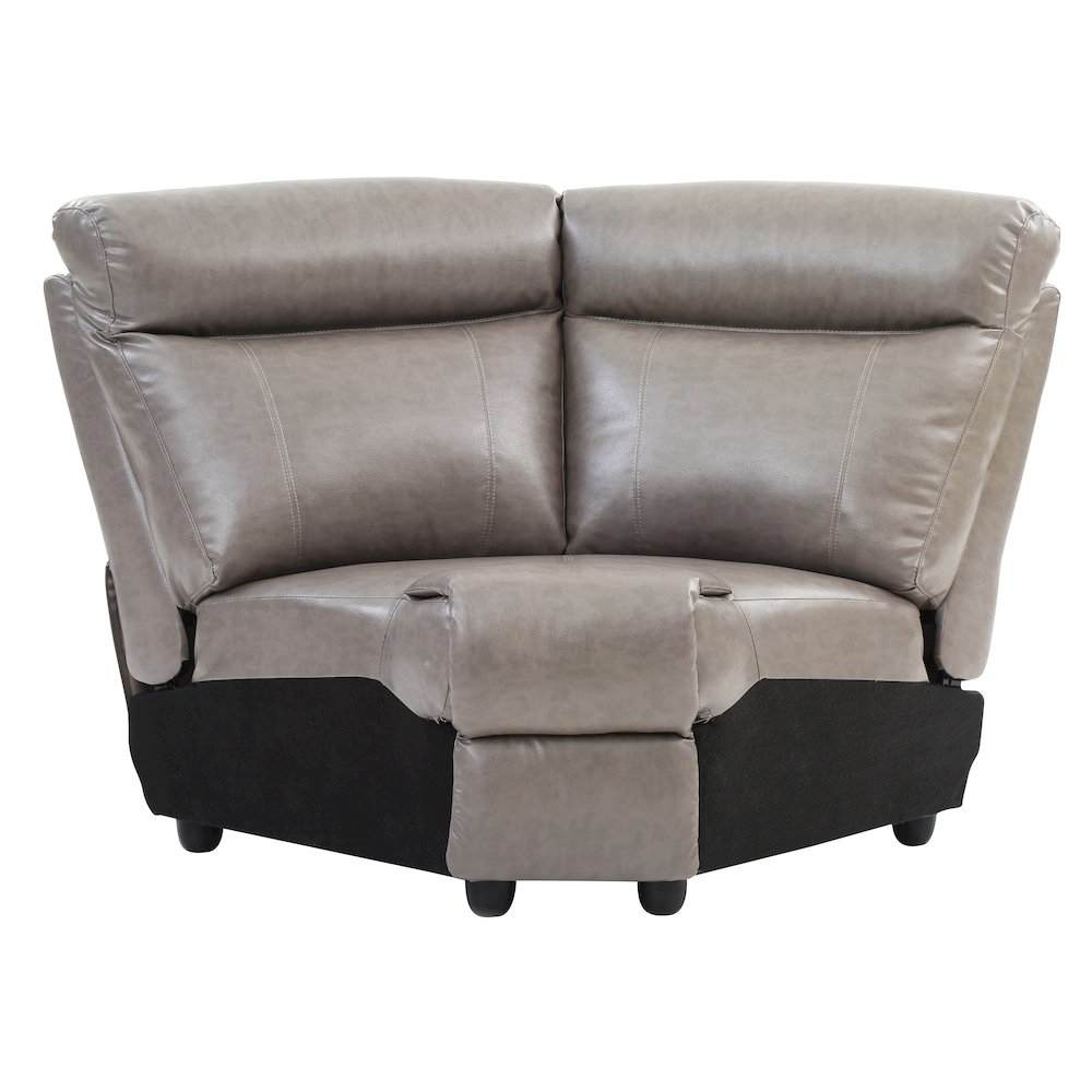 Glory Furniture Ward Sofa in Gray Color. Picture 1