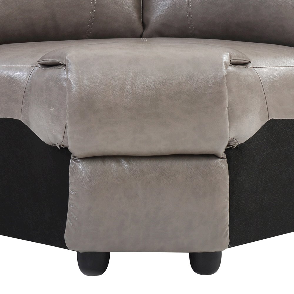 Glory Furniture Ward Sofa in Gray Color. Picture 4