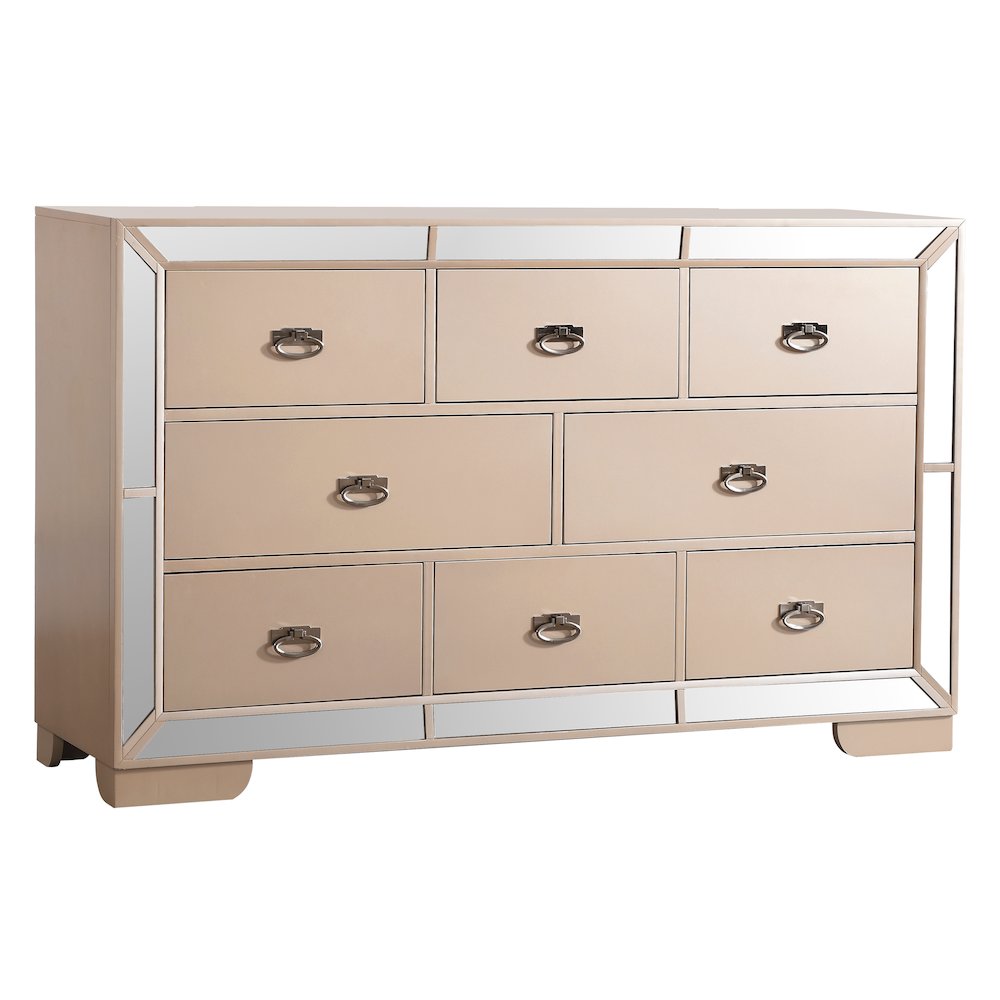 Glory Furniture Hollywood Hills Dresser in Pearl Color. Picture 1