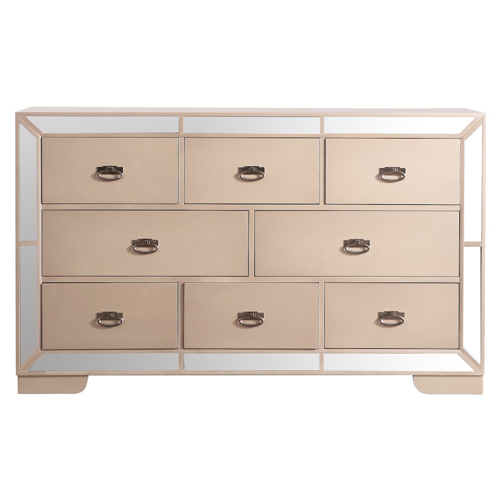 Glory Furniture Hollywood Hills Dresser in Pearl Color. Picture 2
