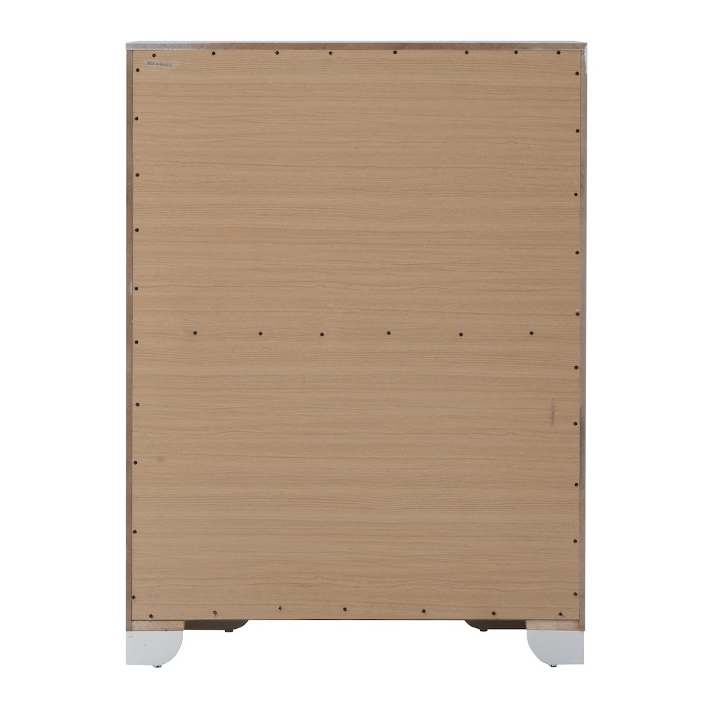 Glory Furniture Hollywood_Hills Chest in White Color. Picture 4
