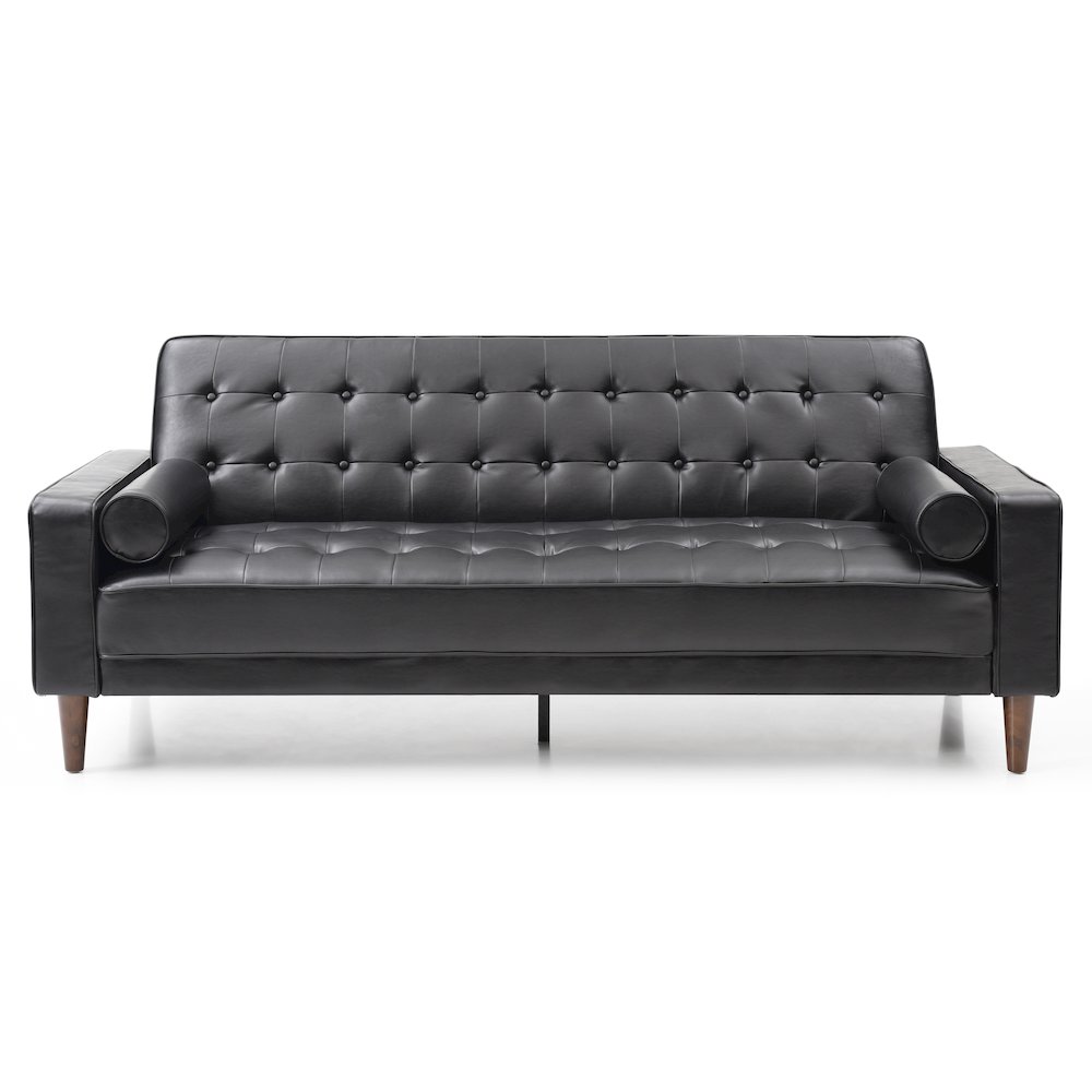 Glory Furniture Andrews Sofa Bed in Black Color. Picture 2
