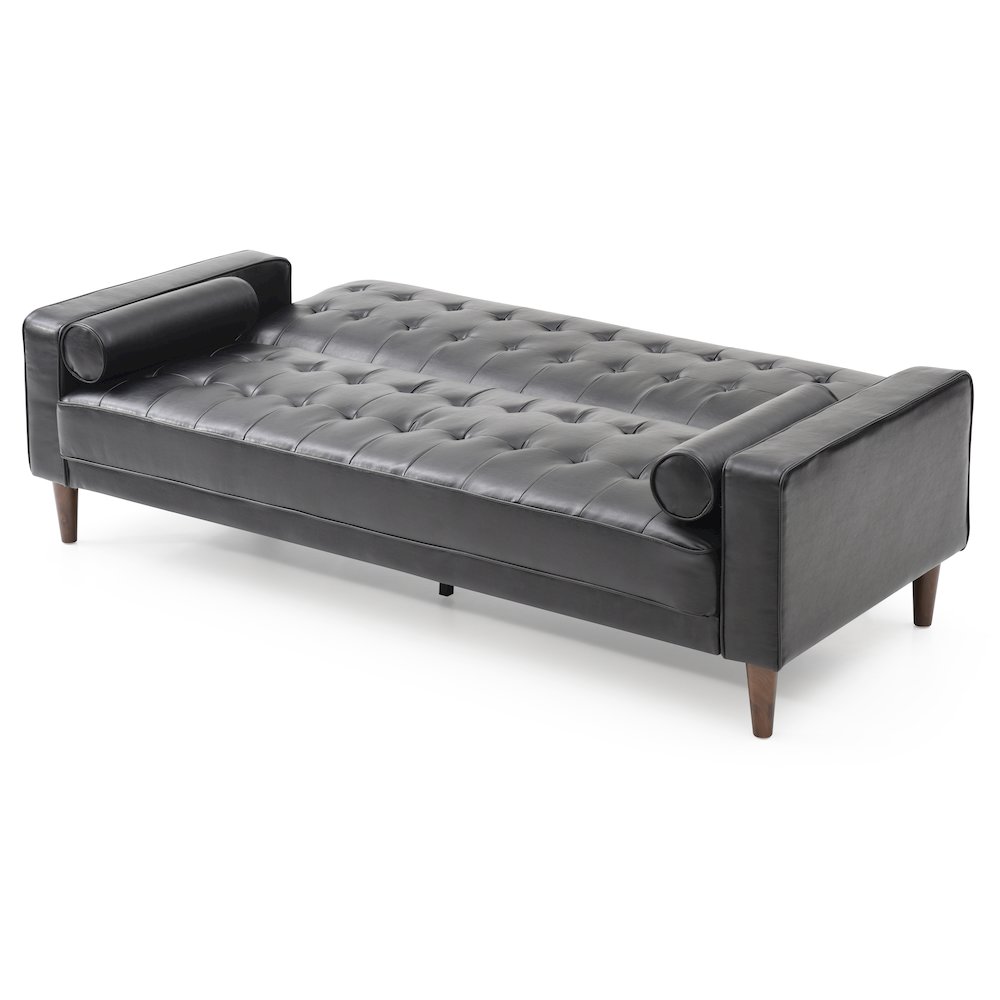 Glory Furniture Andrews Sofa Bed in Black Color. Picture 3