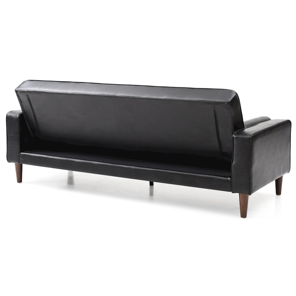 Glory Furniture Andrews Sofa Bed in Black Color. Picture 4