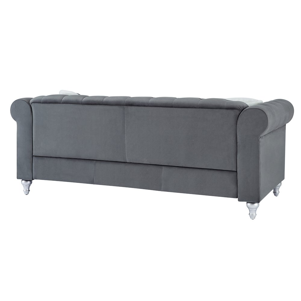 Glory Furniture Raisa Sofa in Gray Color. Picture 4