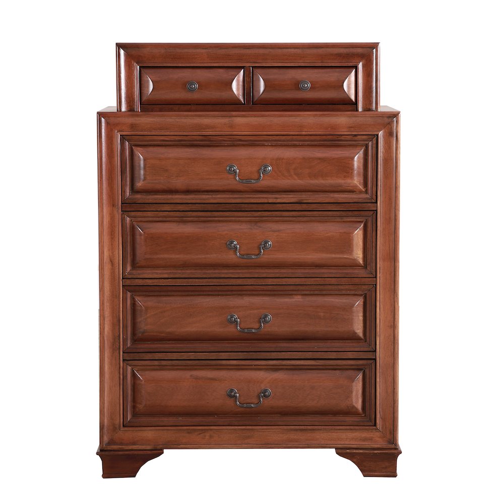 Glory Furniture LaVita Chest in Oak Color. Picture 2