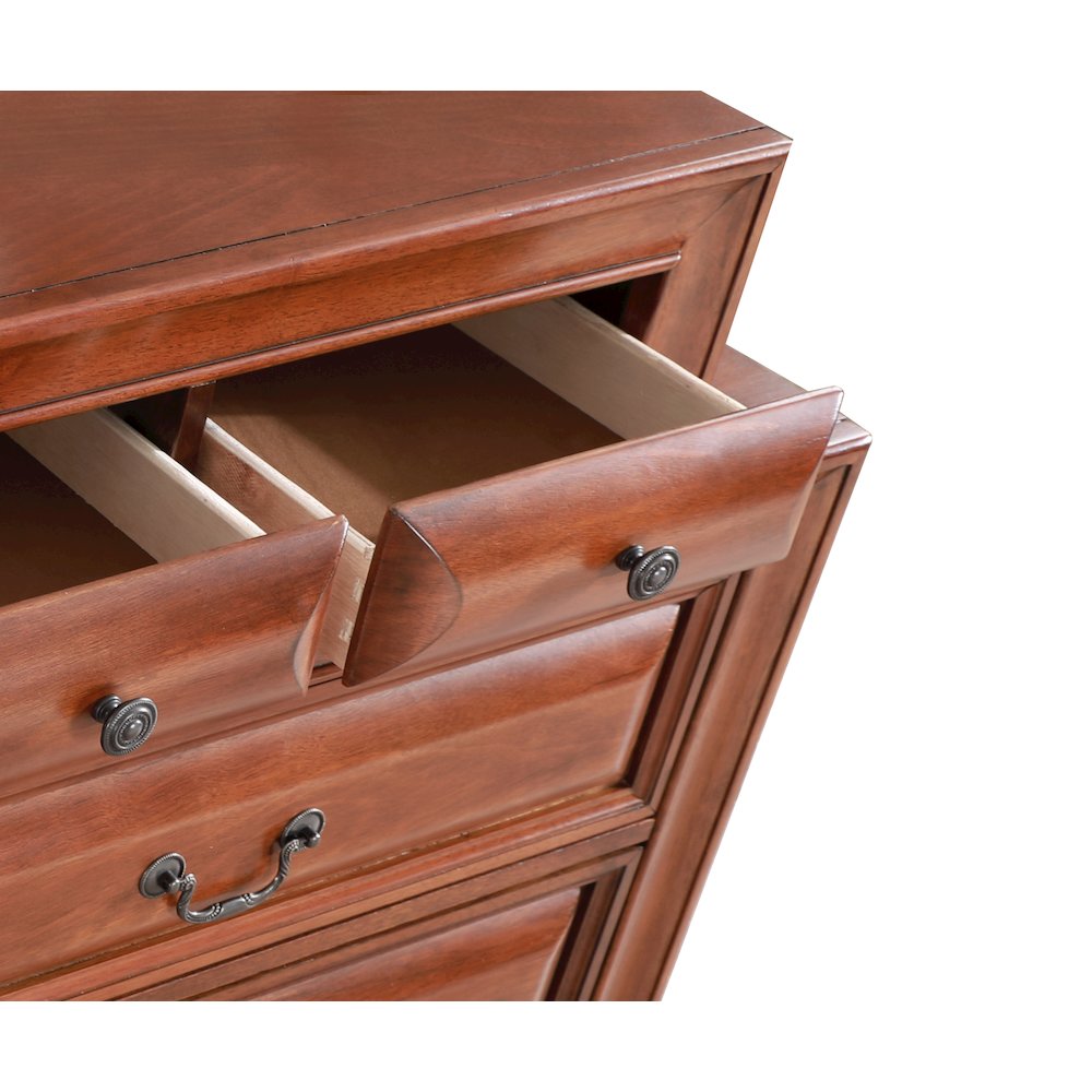 Glory Furniture LaVita Dresser in Oak Color. Picture 3