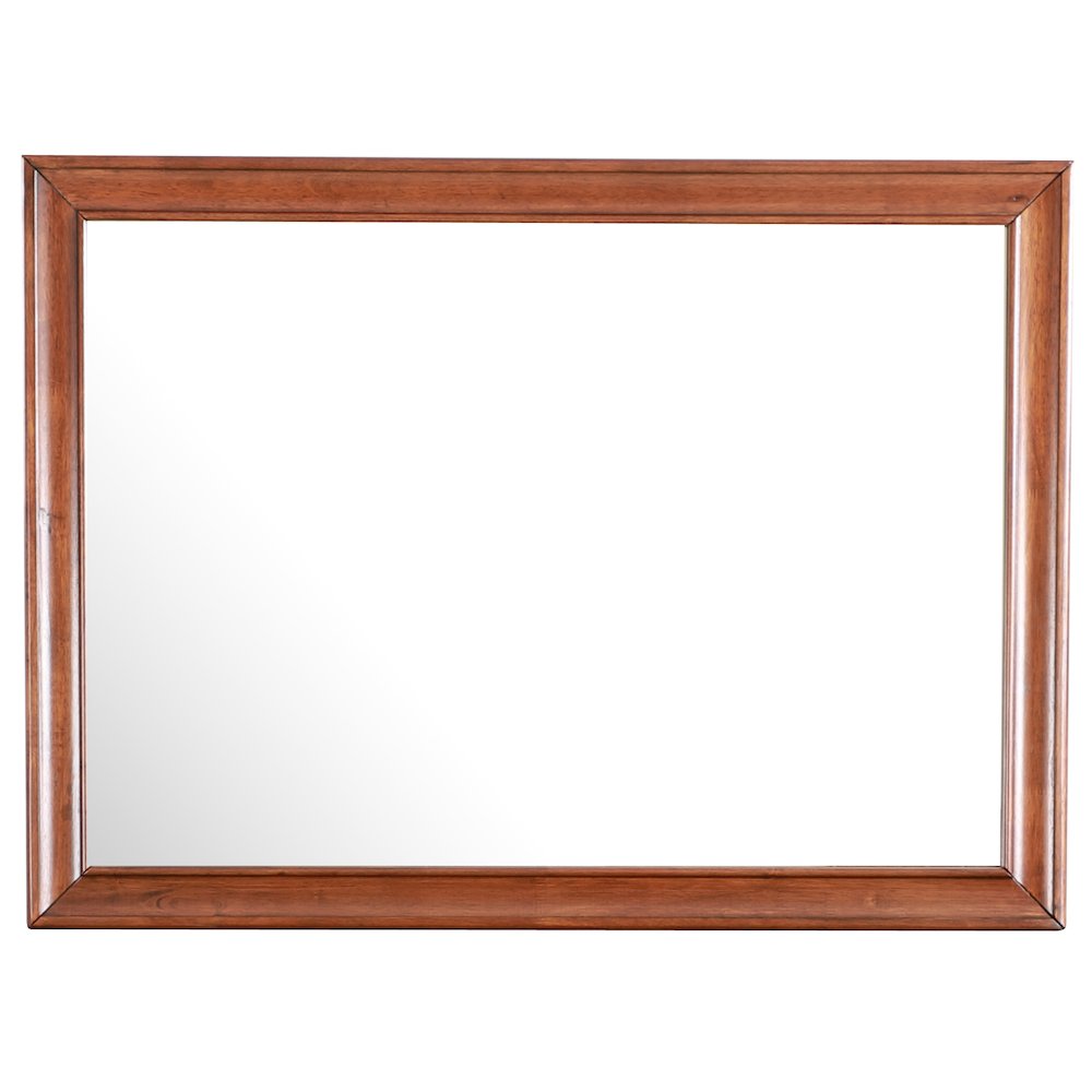 Glory Furniture LaVita Mirror in Oak Color. Picture 2