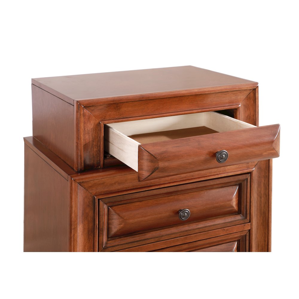 Glory Furniture LaVita Nightstand in Oak Color. Picture 3