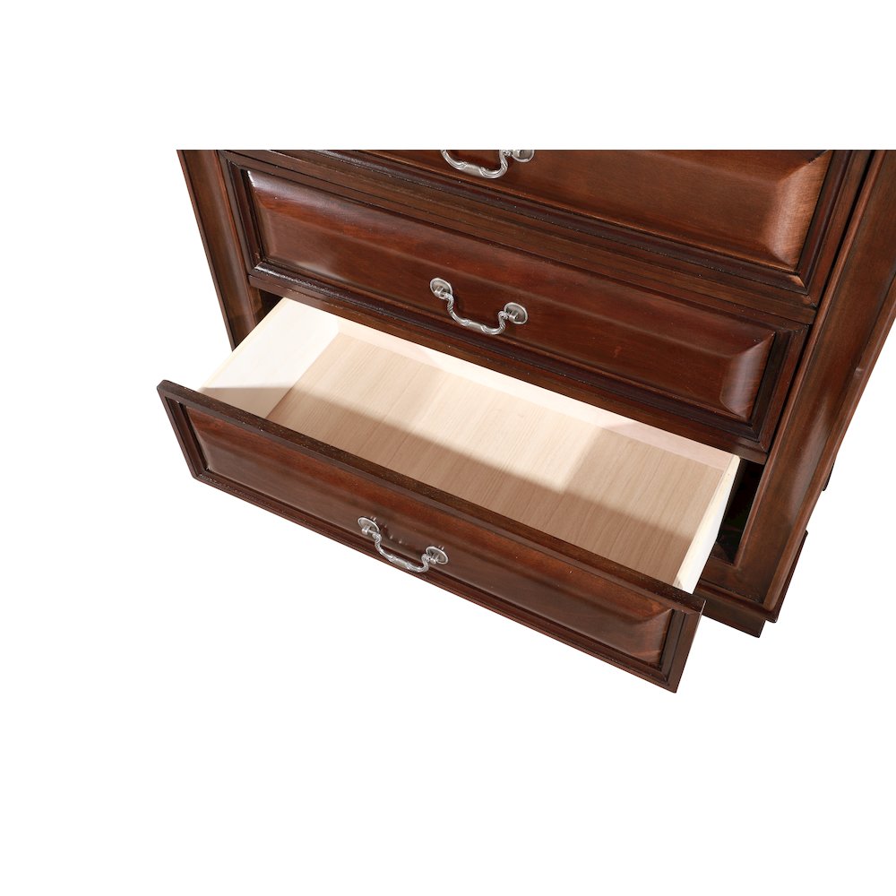 Glory Furniture LaVita Chest in Cappuccino Color. Picture 3