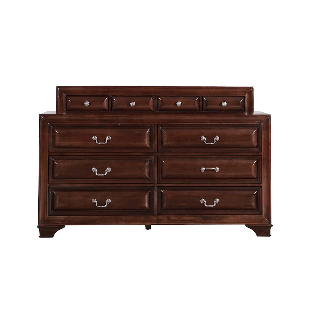 Glory Furniture LaVita Dresser in Cappuccino Color. Picture 2