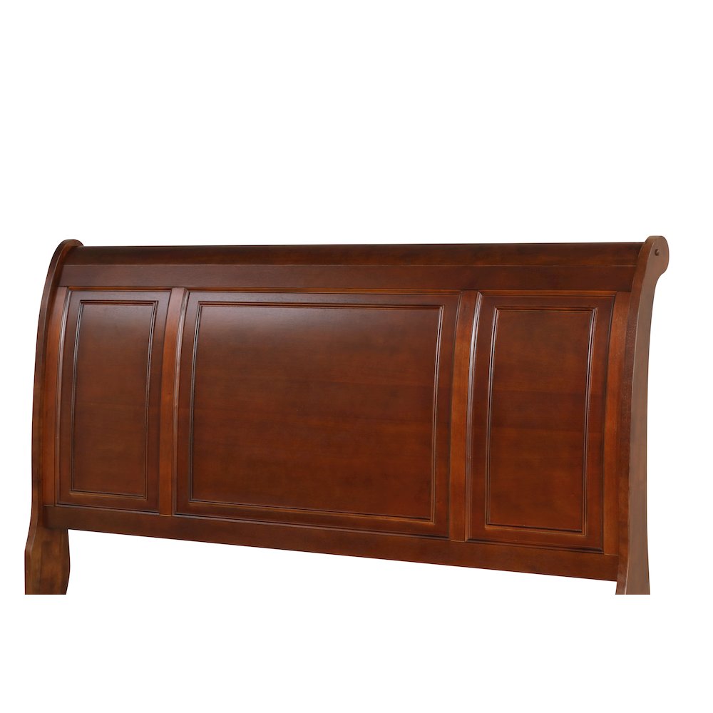 Glory Furniture Meade King Bed in Cherry Color. Picture 5