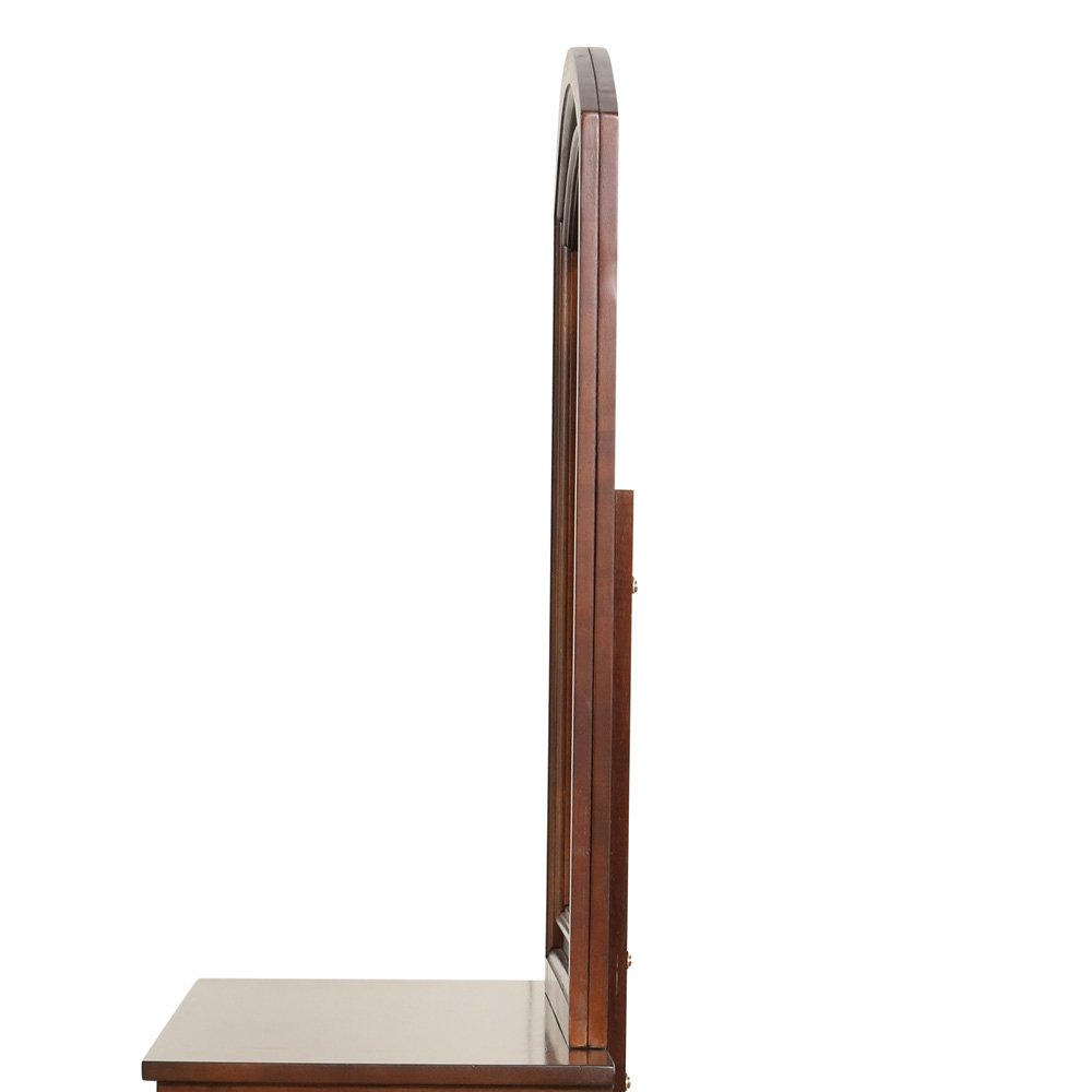 Glory Furniture Meade Mirror in Cherry Color. Picture 4