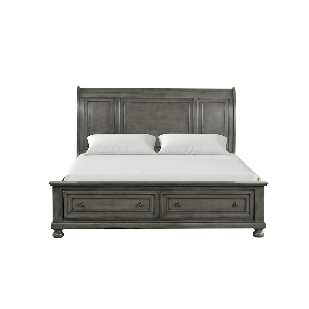 Glory Furniture Meade King Bed in Gray Color. Picture 2