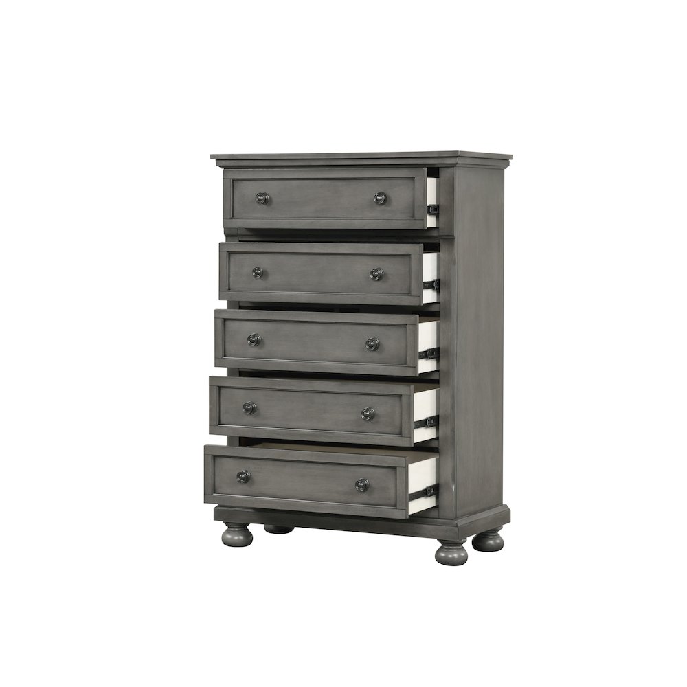 Glory Furniture Meade Chest in Gray Color. Picture 7