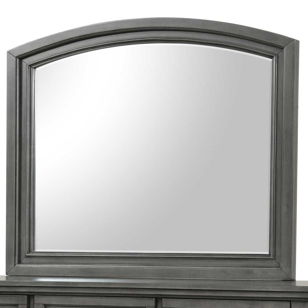 Glory Furniture Meade Mirror in Gray Color. Picture 1