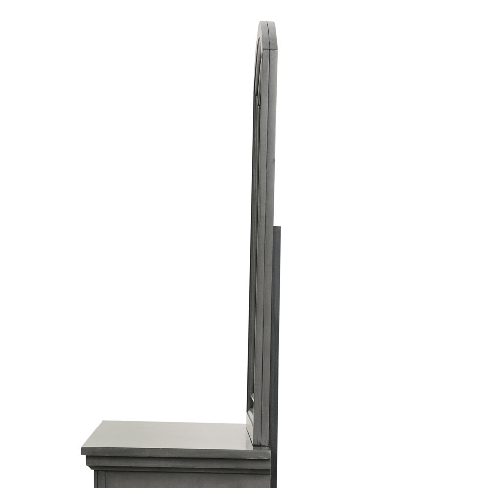 Glory Furniture Meade Mirror in Gray Color. Picture 4