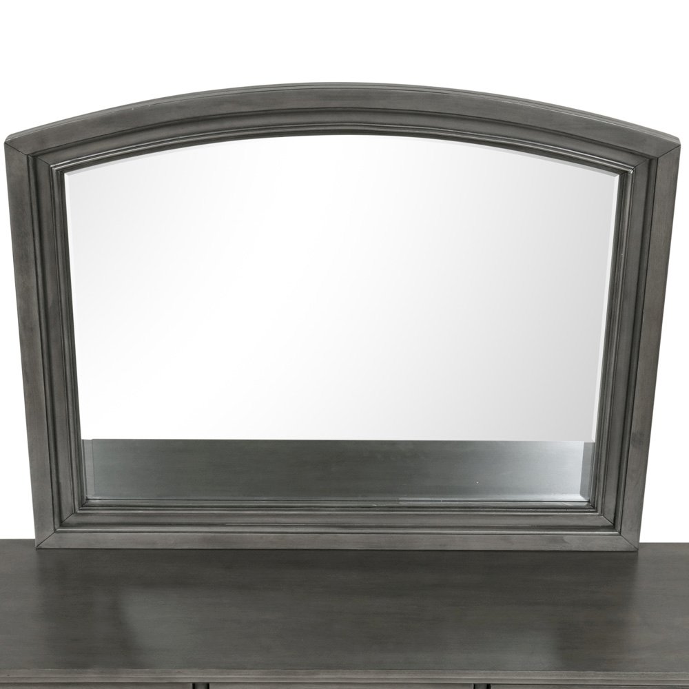 Glory Furniture Meade Mirror in Gray Color. Picture 5