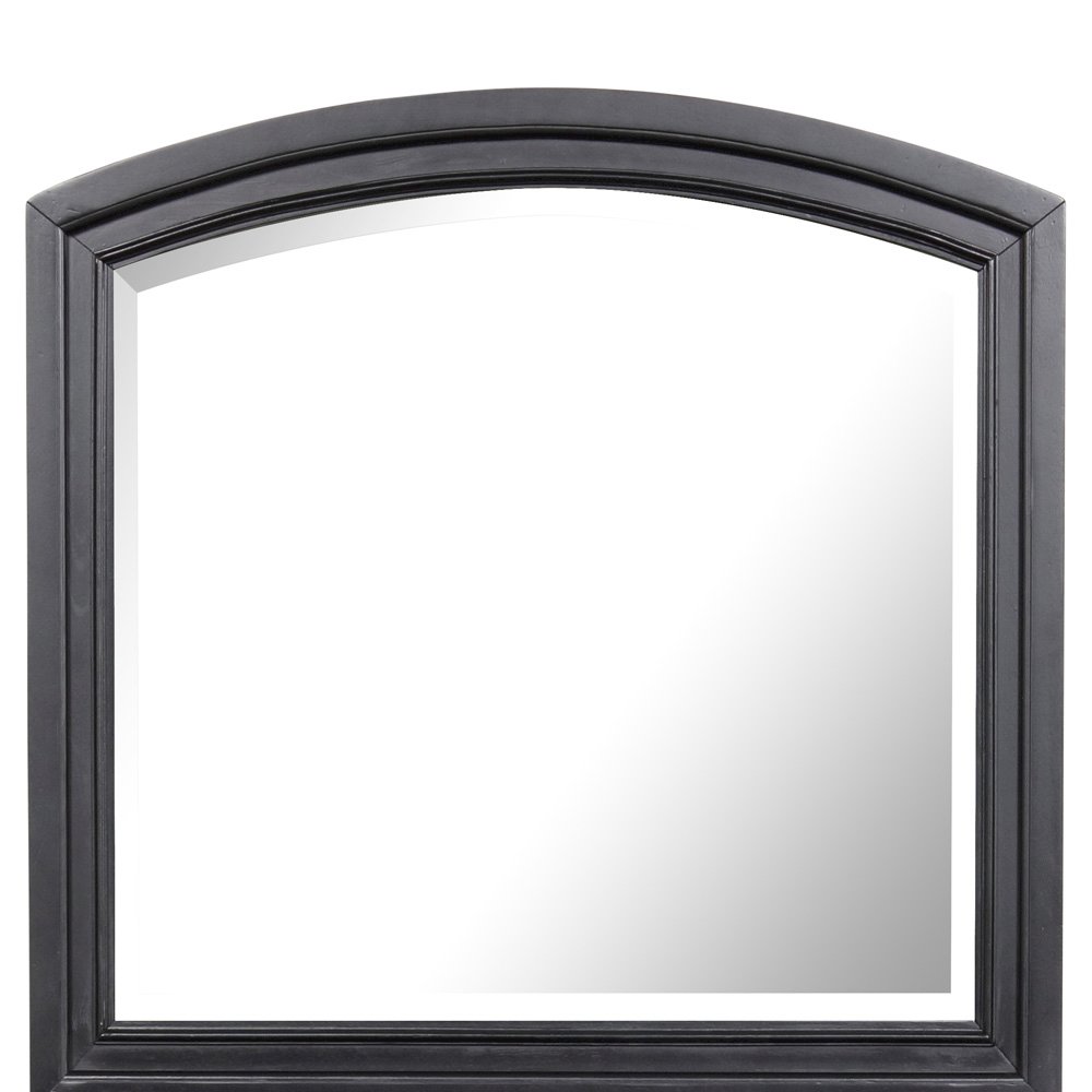 Glory Furniture Meade Mirror in Black Color. Picture 2