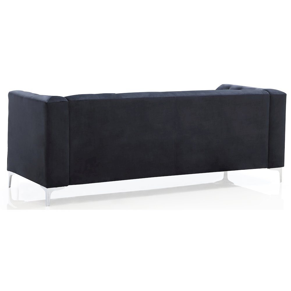 Glory Furniture Pompano Sofa in Black Color. Picture 4
