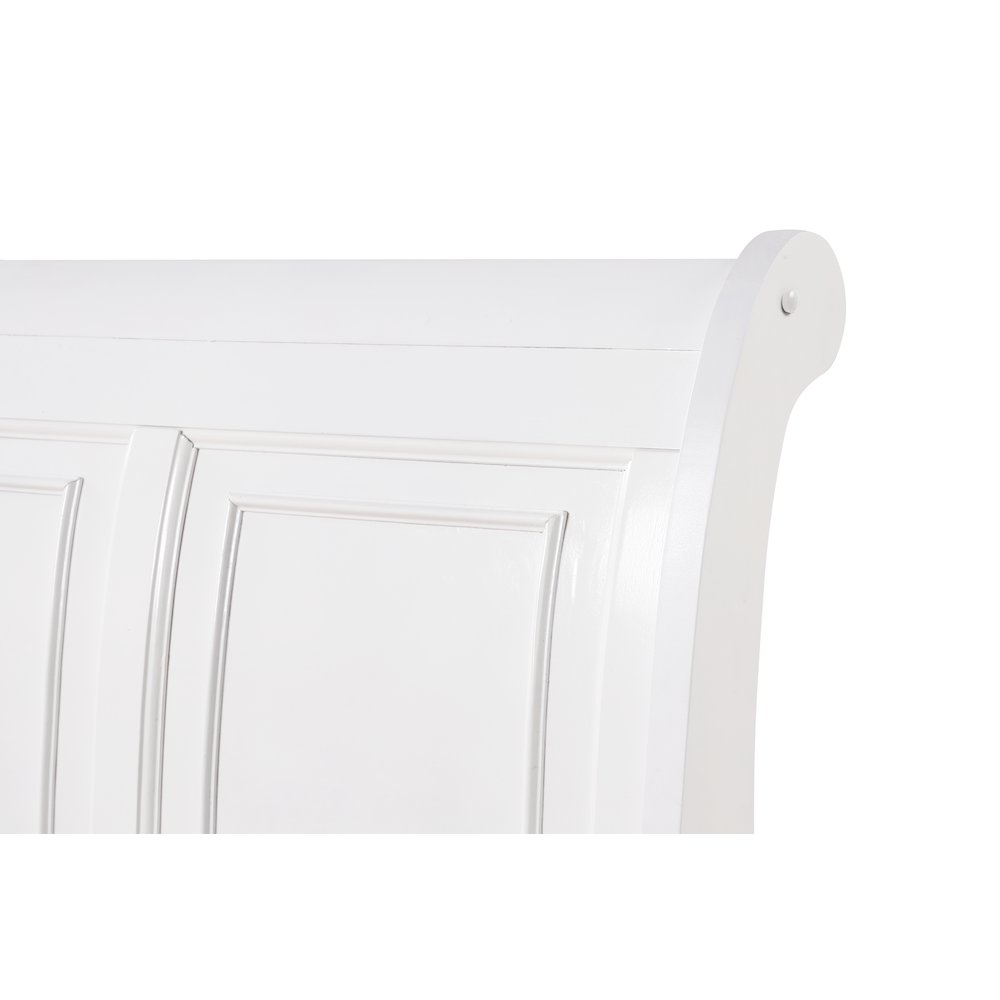 Glory Furniture Meade King Bed in White Color. Picture 6