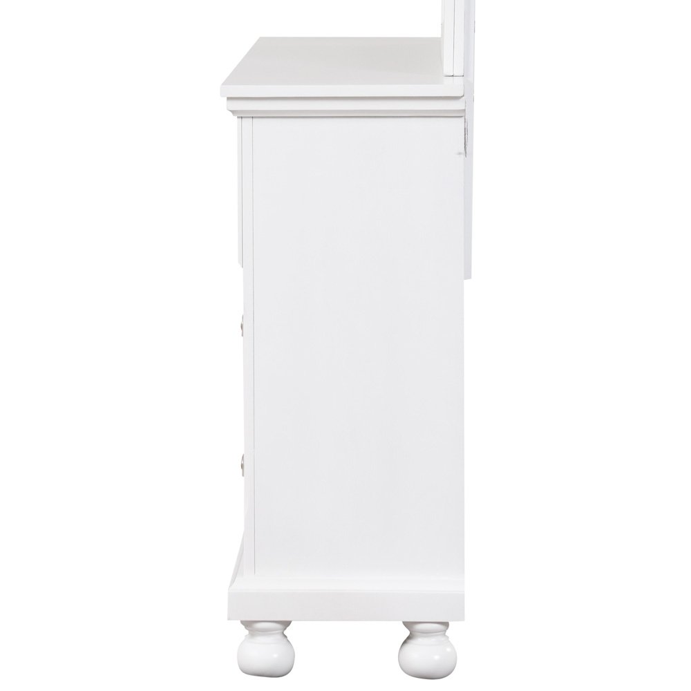 Glory Furniture Meade Dresser in White Color. Picture 7