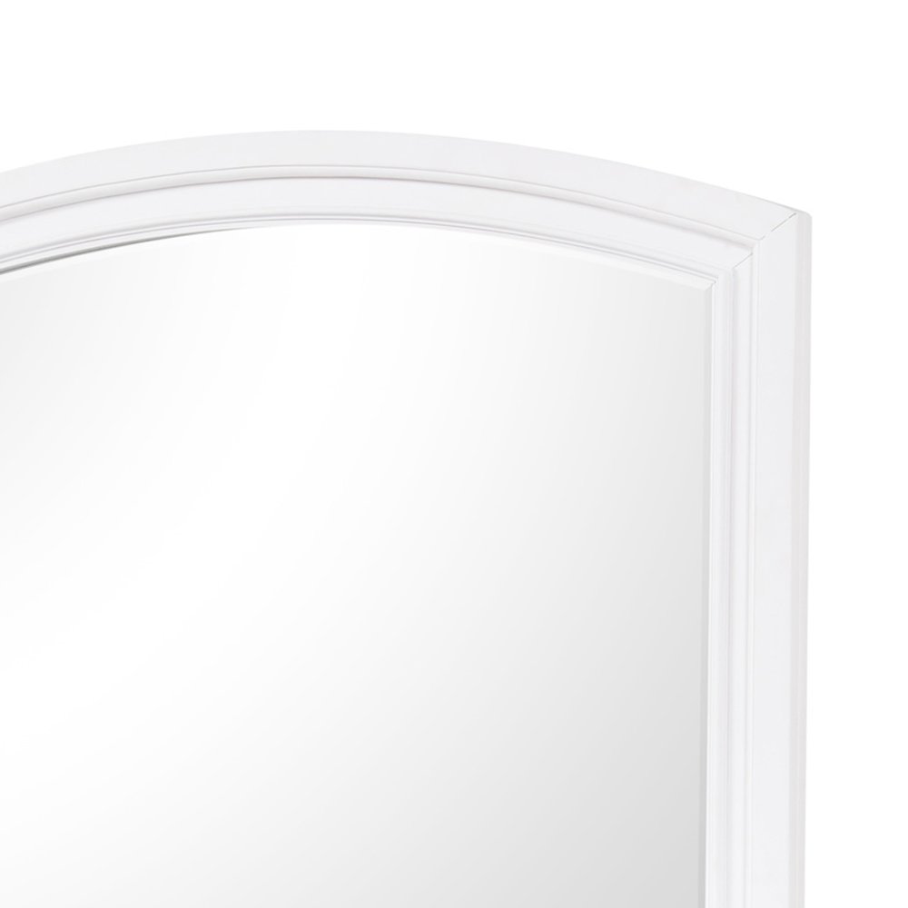 Glory Furniture Meade Mirror in White Color. Picture 4