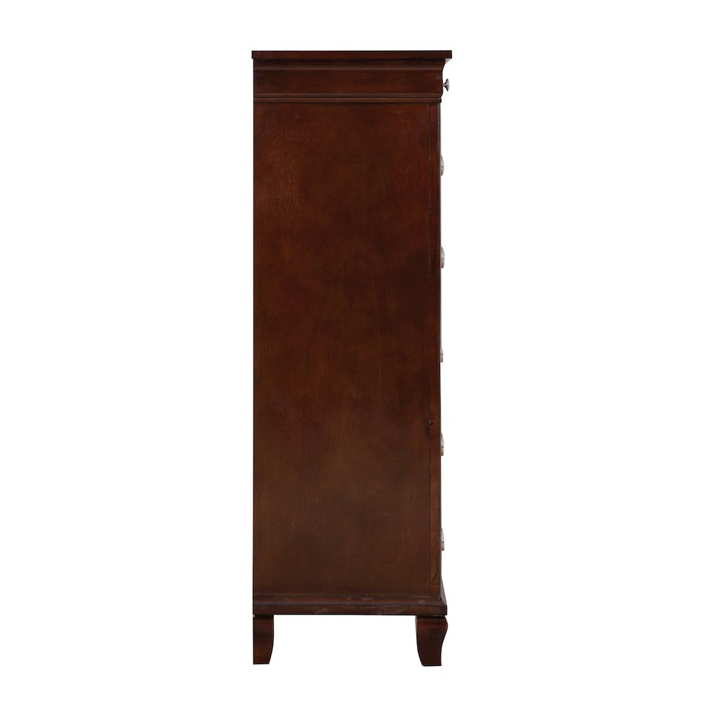 Glory Furniture Triton Chest in Cappuccino Color. Picture 3