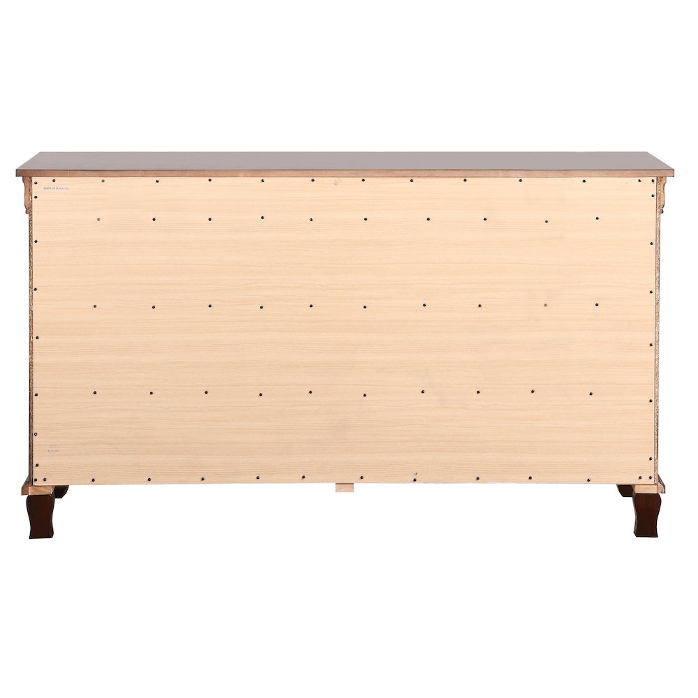 Glory Furniture Triton Dresser in Cappuccino Color. Picture 5