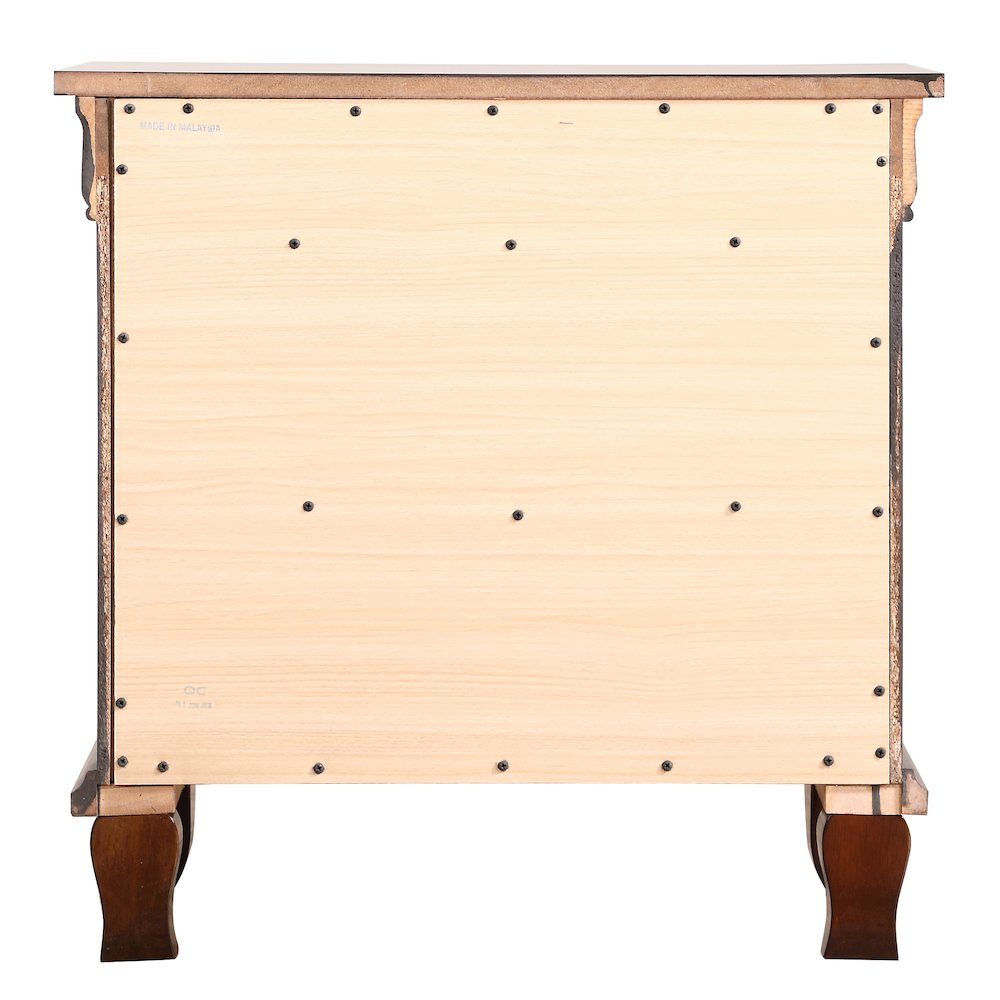 Glory Furniture Triton Night Stand in Cappuccino Color. Picture 4