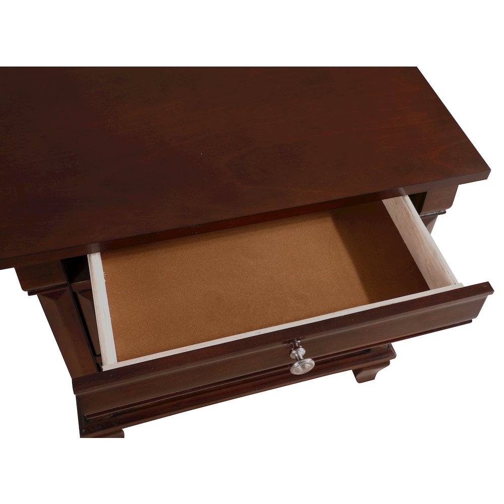 Glory Furniture Triton Night Stand in Cappuccino Color. Picture 6