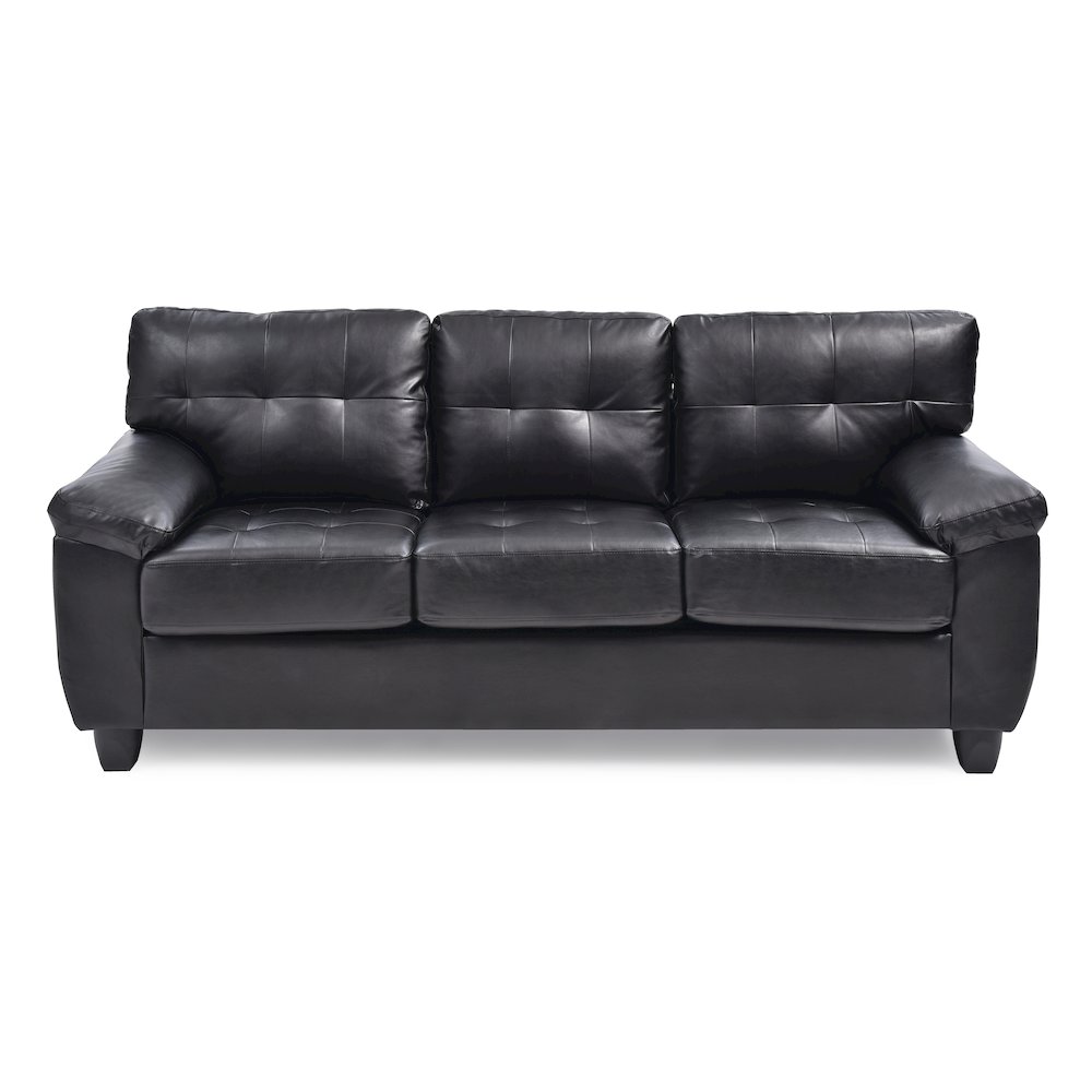 Glory Furniture Gallant Sofa in Black Color. Picture 2