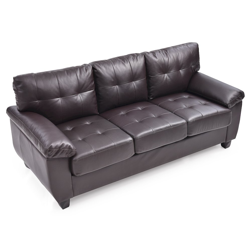 Glory Furniture Gallant Sofa in Cappuccino Color. Picture 3