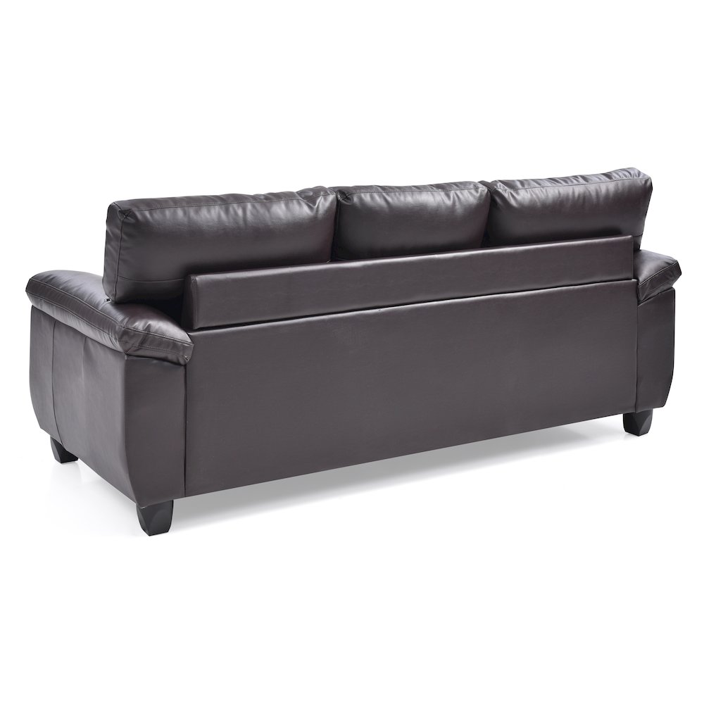 Glory Furniture Gallant Sofa in Cappuccino Color. Picture 4