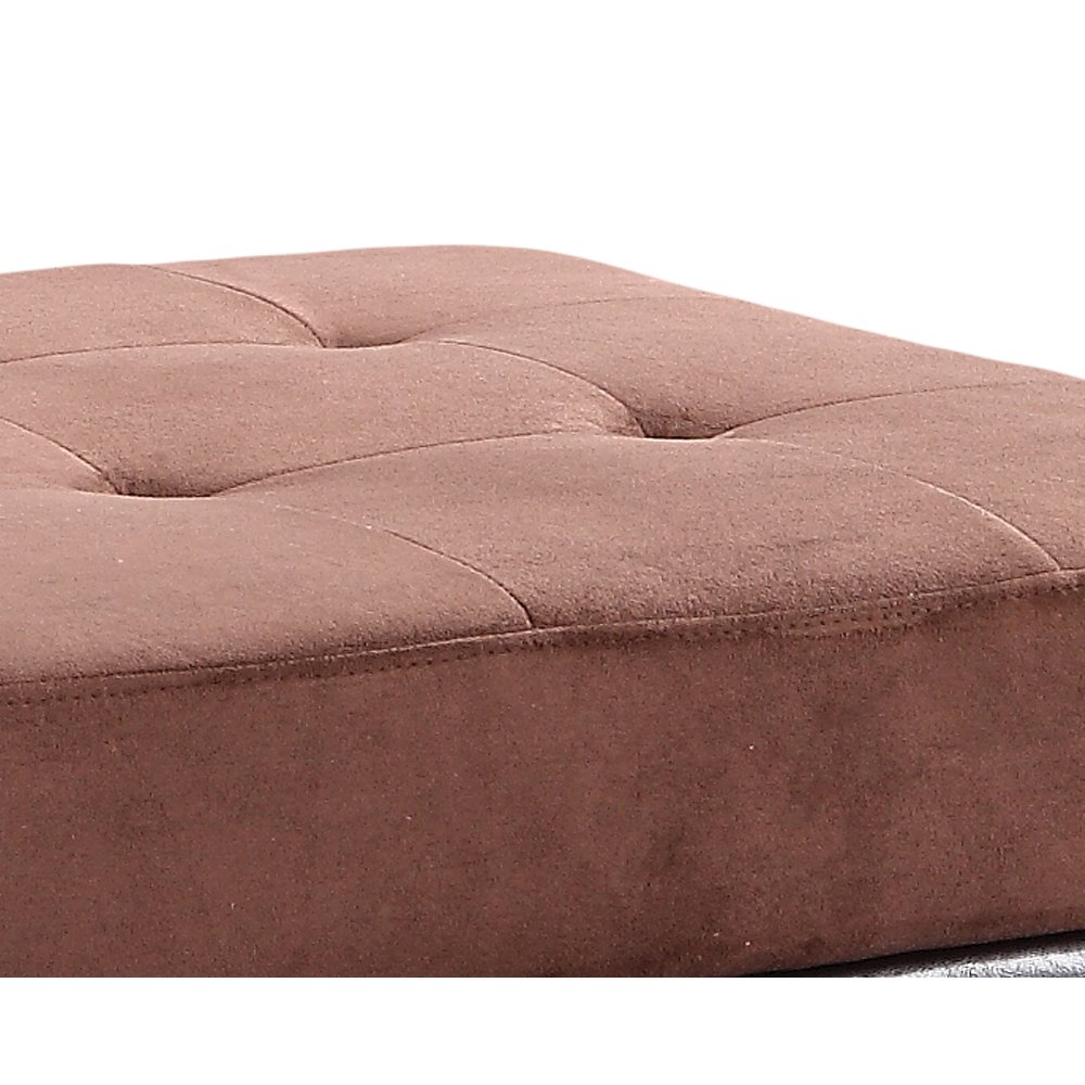 Glory Furniture Gallant Ottoman in Chocolate Color. Picture 6