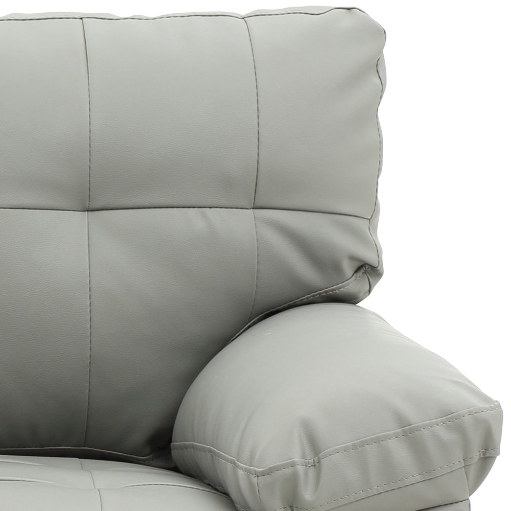 Glory Furniture Gallant Loveseat in Gray Color. Picture 5