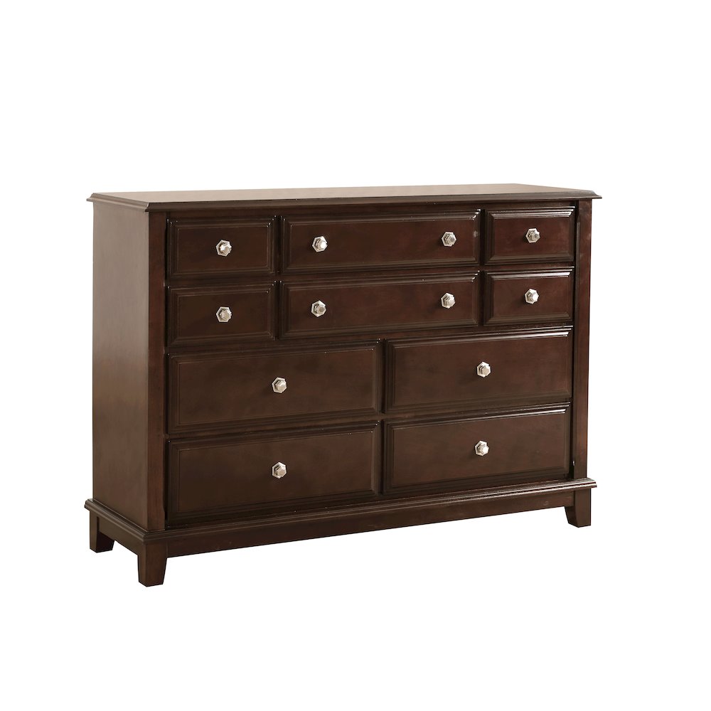Glory Furniture Ashford Dresser in Cappuccino Color. Picture 3