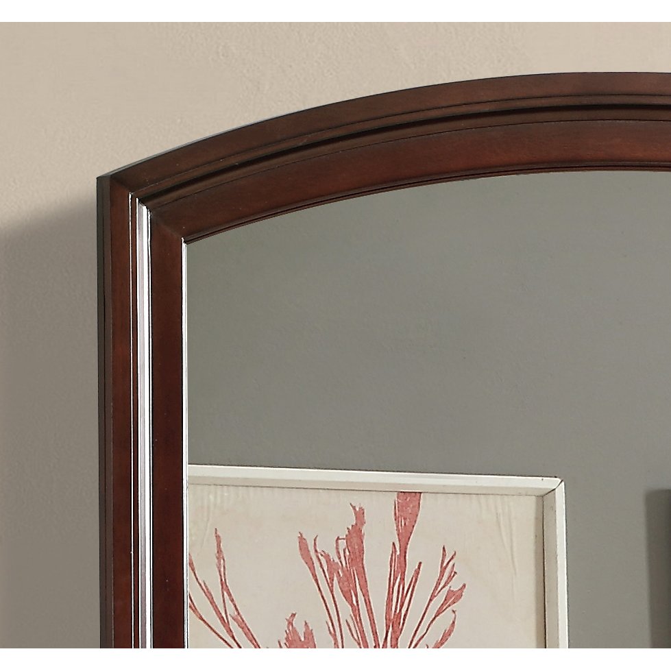 Glory Furniture Ashford Mirror in Cappuccino Color. Picture 6
