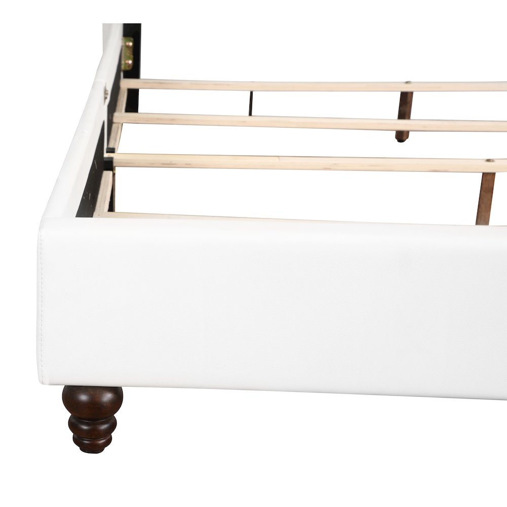 Glory Furniture Joy Full Bed in White Color. Picture 15