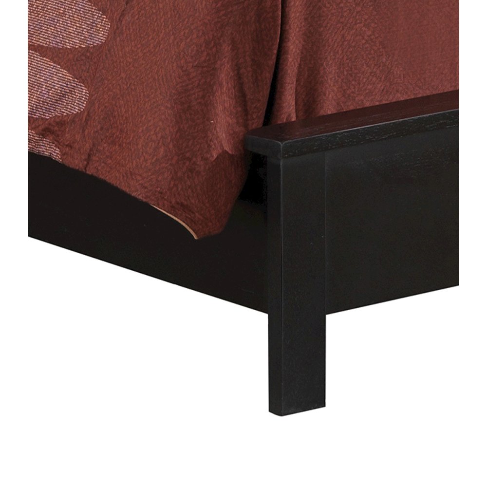 Glory Furniture Burlington Full Bed in Black Color. Picture 12